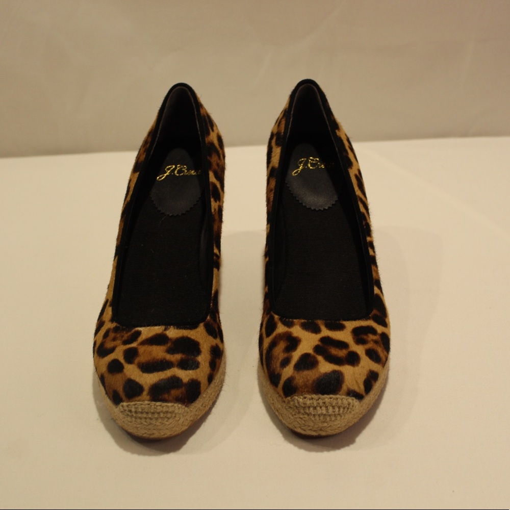 Brand new. Never worn JCREW wedges. Size 6.5